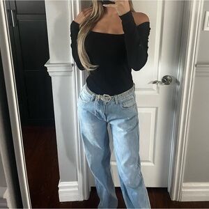 Long sleeve‎ bodysuit (2/$45)